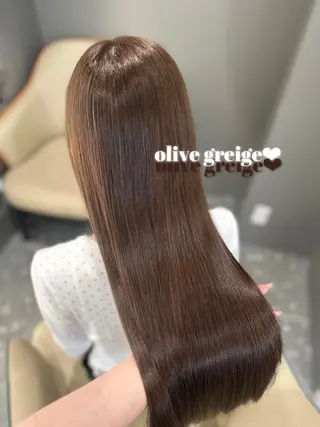 ロング カラー 🎀ちゃんりお🎀 /ブリーチなしカラーのヘアスタイル