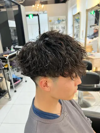 パーマ メンズ パーマ特化美容師 茂木広幸のヘアスタイル