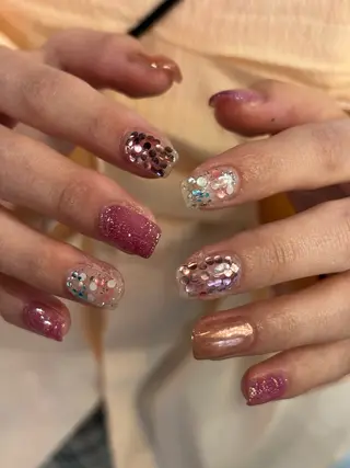 ネイル favori金山 山添のネイルデザイン