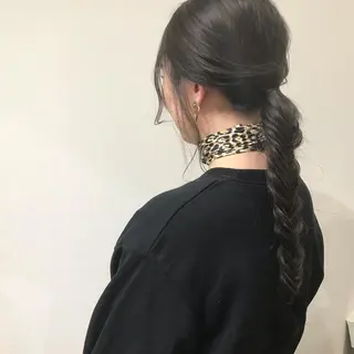 ロング カラー レイヤー/顔周り /AKARIのヘアスタイル