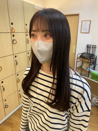 ロング 宇賀 芹加のヘアスタイル