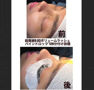 マツエク・マツパ REArtSalon レアートサロンのマツエク・マツパデザイン