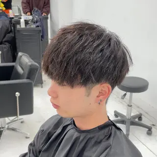 ショート パーマ メンズ 【柏メンズパーマ職人 】店長　KAZUMAのヘアスタイル