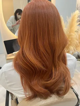 ロング 加藤 明香里のヘアスタイル