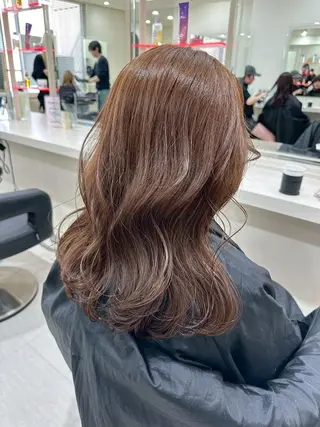 カラー *銀座アカデミー🤍 トレンドヘアモデルのヘアスタイル