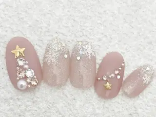 ネイル フィルイン・深爪矯正 長さ出し🎀のネイルデザイン