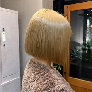 ショート カラー 神戸ボブ✂️ ioe三宮/田 伸佳のヘアスタイル