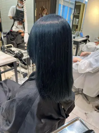 セミロング 🔥ダブルカラー特化 🔥相原彰太のヘアスタイル