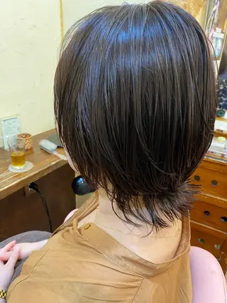 ショート カラー パーマ 清水 由佳のマツエク・マツパデザイン