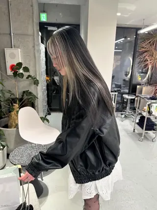 ロング girlyハイトーン /airi🍓🎀のヘアスタイル