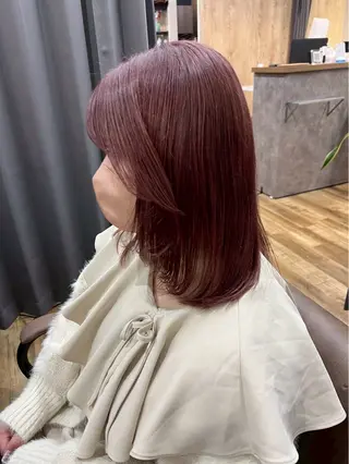 ミディアム カラー 🪷𝙁𝙪𝙠𝙖 東川口🪷のヘアスタイル