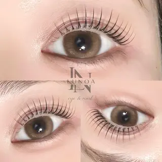 マツエク・マツパ LUNOA ayuのマツエク・マツパデザイン