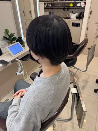 ショート メンズ パーマ/ハイトーン /吉田眞のヘアスタイル