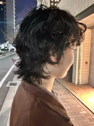 ショート パーマ デザインパーマ/ カット/nanaのヘアスタイル