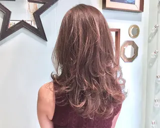 ロング カラー VIRETTA 【ヴィレッタ】のヘアスタイル