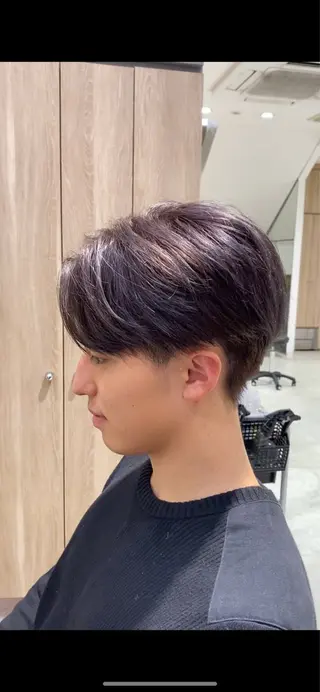 ショート カラー メンズ LUCUA 恵比寿所属・ダメージレス縮毛矯正 /カラー/あさみ🌈のヘアスタイル