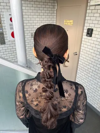 ヘアアレンジ 参列・イベントヘア♡ ゆいなのヘアスタイル
