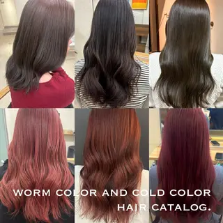 セミロング カラー ⌇🌹透明感カラー 🌹ᴍᴇɢᴜᴍɪ ⌇のヘアスタイル