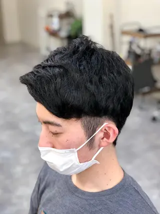 メンズ H by Real meのヘアスタイル