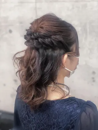 セミロング MeL 横浜/ MIHOのヘアスタイル