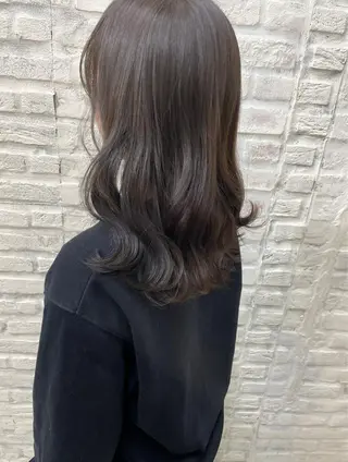セミロング テラダ ユウシン西金沢のヘアスタイル