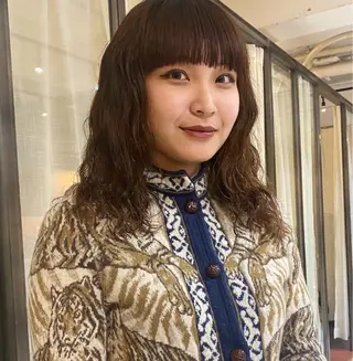 ミディアム FERIA池田 神原萌花のヘアスタイル