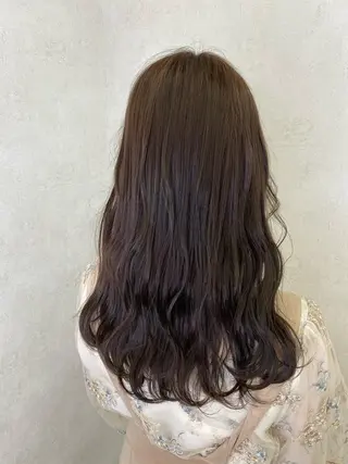 ロング メンズ縮毛矯正 ニュアンスパーマのヘアスタイル