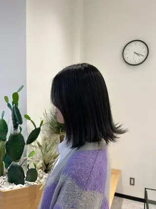 カラー Wカラー┆ブラウン ┆うる艶┆ゆうはのヘアスタイル
