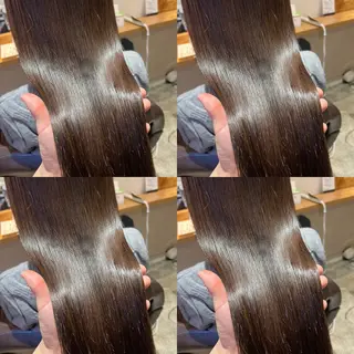 ロング レイヤーカット/ 縮毛矯正🇰🇷早坂のヘアスタイル