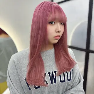 ロング カラー Ren. 🦋デザインカラーのヘアスタイル