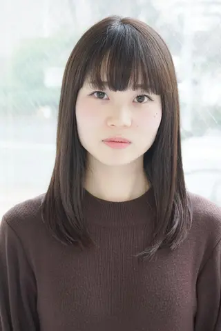 セミロング 小栗 柊翔のヘアスタイル