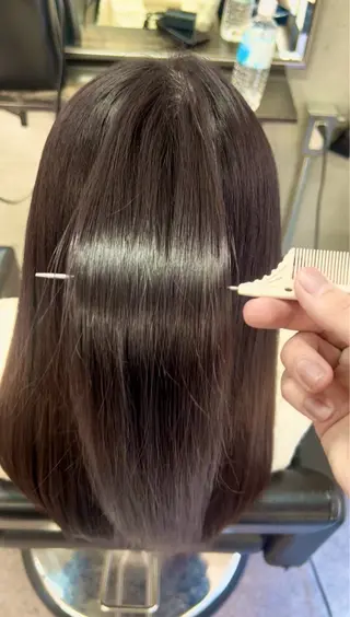 ロング 🫧髪質改善 縮毛矯正特化🫧中西のヘアスタイル