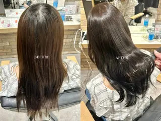 ロング カラー レイヤー/nail COCOROのヘアスタイル