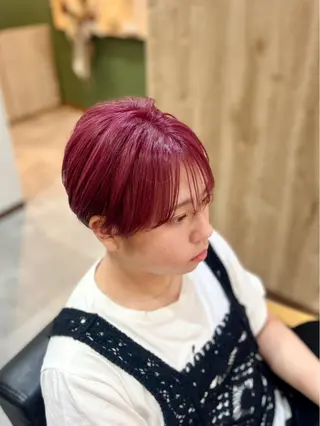 ショート カラー 髪質改善✨艶カラー MASAYAのヘアスタイル