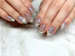 セミロング NailSalon MAHINAのネイルデザイン