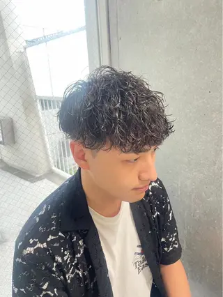 メンズ 甘ふわgirly🎀 ハイトーン🤍Ramのヘアスタイル