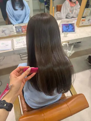 ロング 野中 悠那のヘアスタイル