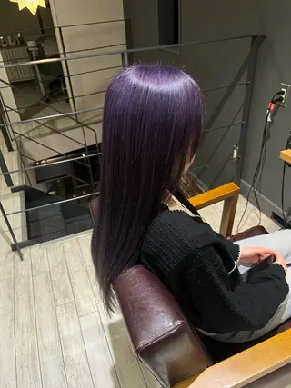 ロング カラー 🫧鈴木ちゃん🫧 似合わせカラーのヘアスタイル