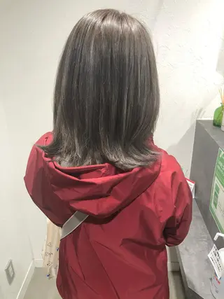 ミディアム カラー 🤍2nd🤍田所 美希のヘアスタイル