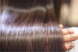 セミロング 美容室 リーフのヘアスタイル