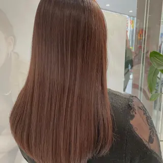 セミロング カラー これた🧸ヘアメ職人 ♡髪質改善♡カラーのヘアスタイル