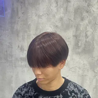 カラー 🇰🇷ダウンパーマ 毛流れヘア🪽藤原のヘアスタイル