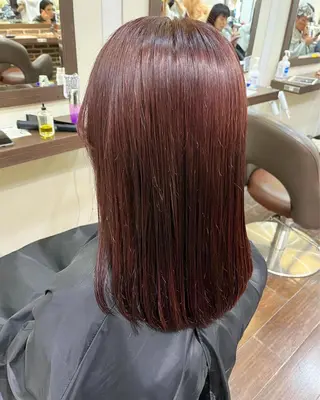 カラー カットパーマ 🌀あさみのヘアスタイル