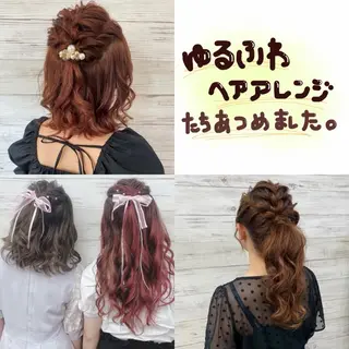 セミロング カラー パーマ ヘアアレンジ メンズ LAVENDIA 初音のヘアスタイル