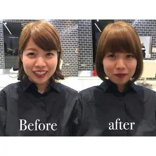 ショート 中村 美穂のヘアスタイル