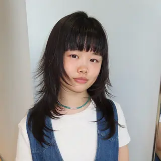 セミロング カラー 🎀レイヤー/ カラー🐕‍🦺anのヘアスタイル