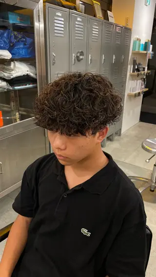 パーマ fifth 阿部楓のヘアスタイル