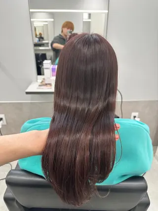 セミロング カラー 福岡美容師 SOUTAのヘアスタイル