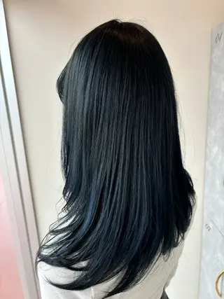 セミロング 片桐 美咲のヘアスタイル