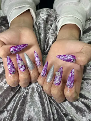 ネイル Mumu眉毛,ネイル モデル募集中🪄のネイルデザイン